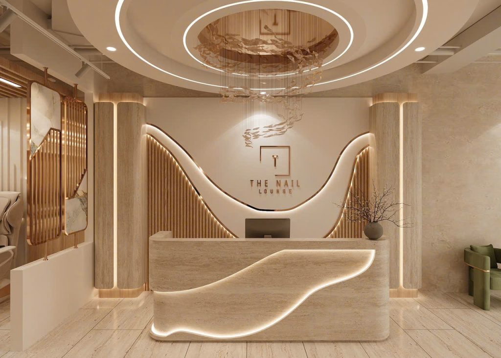 Nội Thất Tiệm Nail Cao Cấp
